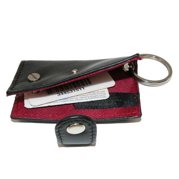 CTM Leather Scan Card Key Chain Wallet - Picture 4 of 4